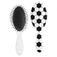 thumbnail image 2 of Sports Print Paddle Brush - Smoothing Hair Styling Tool for All Hair Types, Compact & Travel-Friendly, 2 of 5