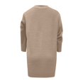 thumbnail image 3 of DuoJiaJ Women Sweaters Cardigan Open Front Long Sleeve Ribbed Knit Jackets Fall Fashion Cozy Sweater Yellow M, 3 of 4