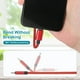 thumbnail image 4 of Cable de Carga USB Tipo C Uxcell, Cable de Carga Trenzado Tipo-C a USB A, Cable de Transferencia de Datos Rojo 3.28 ft 1, 4 of 6