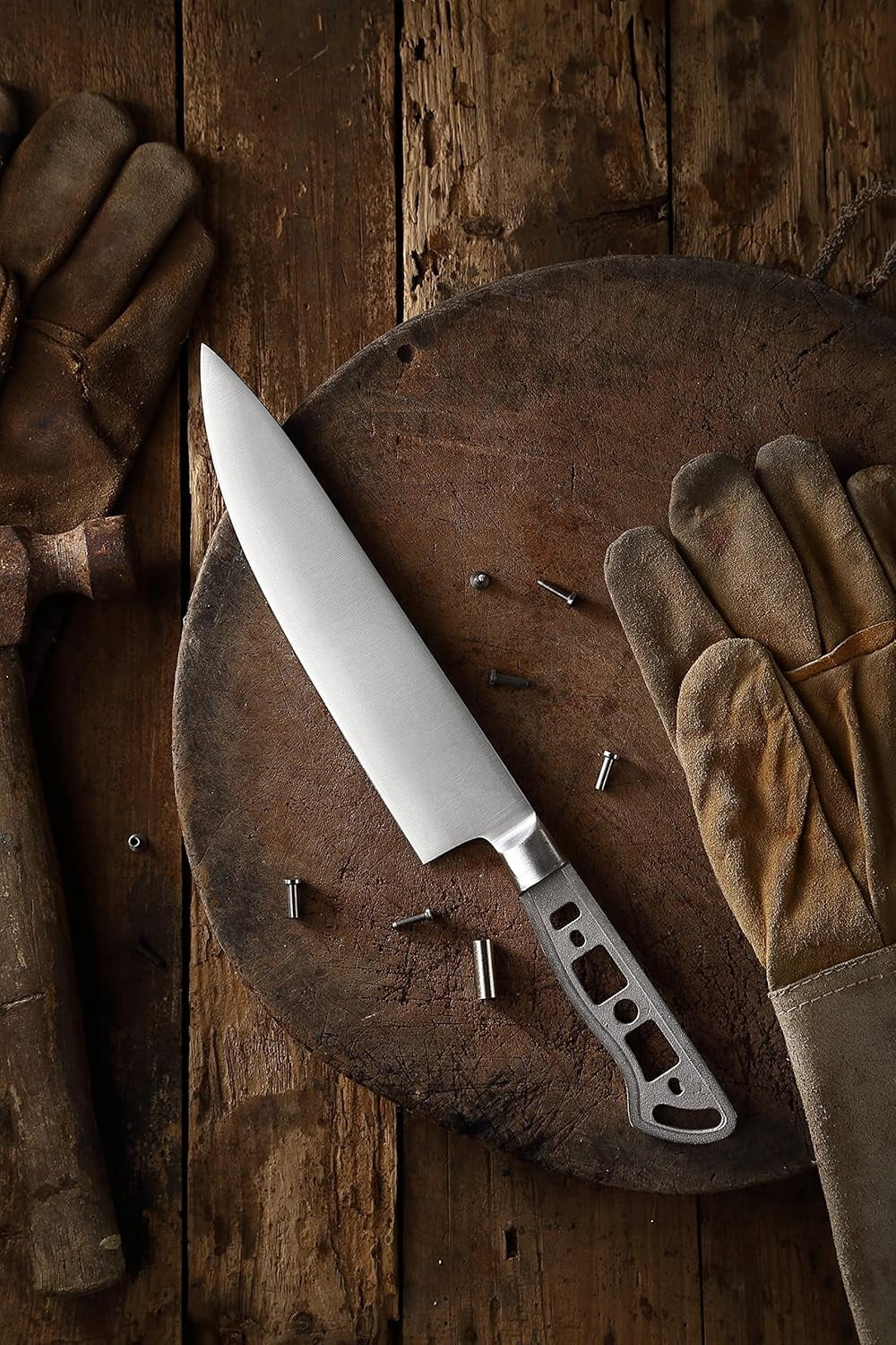 Katsura Cutlery  8 in. 3 Layers Forged Gyuto Blank Chef Knife