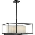 thumbnail image 4 of P400226-009-Progress Lighting-Chadwick - Chandeliers Light - 4 Light - Cylinder Shade in Modern style - 21.63 Inches wide by 12.88 Inches high-Brushed, 4 of 7