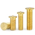 thumbnail image 3 of (20 Pcs) Brass Sheet Metal Repair Machine Welding Screws Nail, M6x12mm, 3 of 5