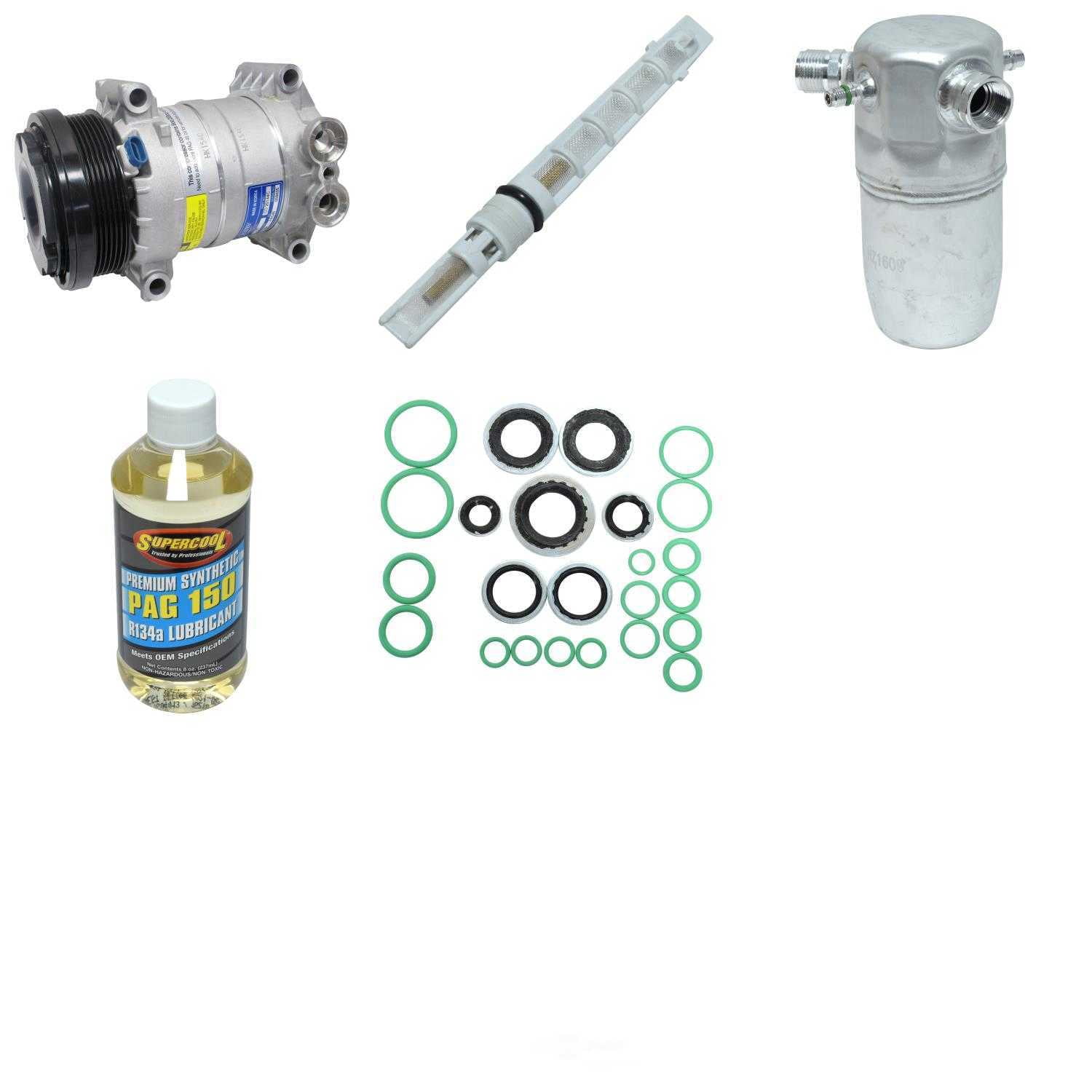 A/C Compressor and Component Kit -- Compressor Replacement Kit Fits select: 1996-2001 CHEVROLET ASTRO, 1996-2001 GMC SAFARI
