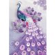 thumbnail image 1 of Resina diamante con forma especial animal pavo real diamante parcial modelo personalizado 30*40cm JShteea, 1 of 10