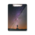 thumbnail image 1 of Night Sky Stars Milky Way Outline Clipboard Folder Writing Pad Backing Plate A4, 1 of 4