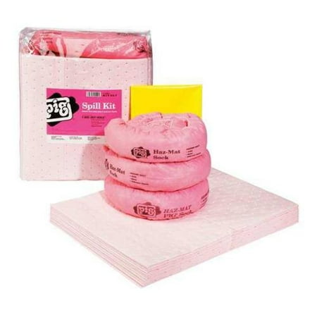 NEW PIG KIT367 Spill Kit, Carrying Bag, 5 gal. NEW PIG KIT367 Spill Kit, Carrying Bag, 5 gal.