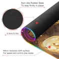 thumbnail image 4 of Ghosts and Pumpkin Light Wireless Charging RGB Gaming Mouse Pad Large Keyboard Mat Rubber Base 13 Light Modes, 4 of 6