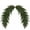 B, variant on 1pc 61in Real Touch Norfolk Pine Mirror Garland, Flexible Greenery Wreath for Mirror Mantle Mailbox Indoor Outdoor Christmas Decorations