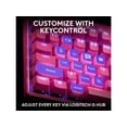 thumbnail image 5 of Logitech G PRO X TKL RAPID Tenkeyless Wired Gaming Keyboard With Magnetic Analog Switches, Rapid Trigger Mode, Adjustable Actuation, and Customizable RGB Lighting, Magenta, 5 of 8