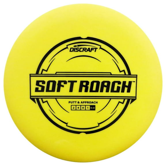 Discraft Putter Line Soft Roach Putt and Approach Golf Disc [Colors May Vary] - 173-174g