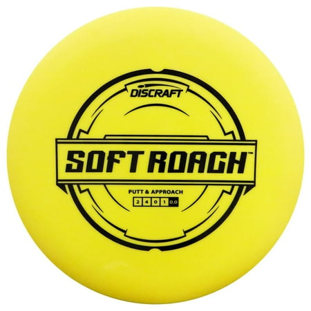 Discraft Putter Line Soft Roach Putt and Approach Golf Disc [Colors May Vary] - 173-174g