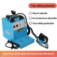 thumbnail image 6 of SUDEG 110V Industrial Steam Iron & Boiler Station, 1600W Curtain Electric Iron Boiler, 4L Professional Ironing System with Adjustable Steam & Temperature for Clothing Stores, Laundry, Factories, 6 of 12