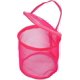 thumbnail image 1 of (Púrpura) Estuche para almacenar hilo, bolsas de hilo de malla vacías, organizador portátil pequeño y redondo de bolas de hilo para tejer, canasta de diseño de malla, bolsa de nailon para tejer, 1 of 5