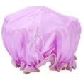 thumbnail image 2 of Shower Hair Cap,Bath Hair Caps Elastic Reusable Bath Cap Women Bath Cap Highly Versatile, 2 of 14