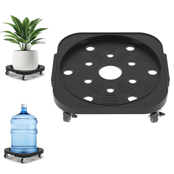 5 Gallon Bucket Dolly 11.8in PP Rolling Cart for Home Garden(xxw)