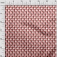 thumbnail image 2 of oneOone Cotton Flex Red Fabric Triangle Geometric Sewing Craft Projects Fabric Prints By Yard 40 Inch Wide, 2 of 4