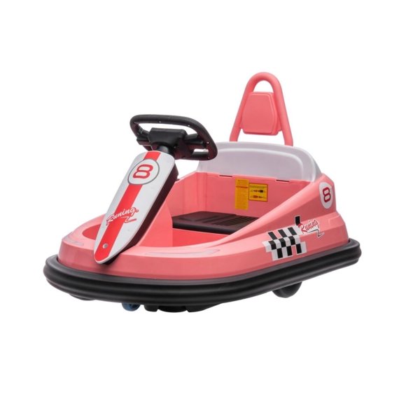 Montable eléctrico INJUSA Ride on Bumper Car Rosa 6V