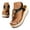 Black, variant on Mostsola Flip Flops for Women Platform Sandals Slingback T-Strap Sandals Arch Support Boho Dress Shoes