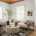 thumbnail image 3 of LuxenHome Farmhouse 4-Drawer Apothecary Wood Accent Chest, End Table for Living Room, Bedside Table, 3 of 6