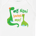 thumbnail image 4 of Inktastic My Nani Loves Me Grandson Dinosaur Boys Baby Bodysuit, 4 of 5