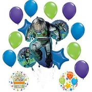 Buzz Lightyear Party Supplies Birthday Theme Balloon Bouquet Decorations