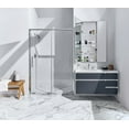 thumbnail image 3 of Robern Mr3040d4fpe2 M Series Reserve 29-1/4" X 39-3/8" Frameless Double Door Medicine, 3 of 5