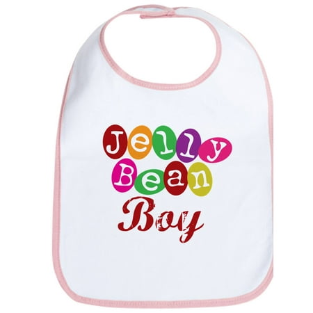 

CafePress - Jelly Bean Boy Bib - Cute Cloth Baby Bib Toddler Bib