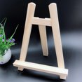thumbnail image 1 of Wooden Easel Stand Display Holder Triange Photo Frame Calendar Shelf Home Decor, 1 of 7