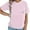 Z2 Pink, variant on Women's Nursing Shirts with Zipper Pocket - Comfort Breastfeeding Tops, Soft Maternity Tees for Moms, Short Sleeve Crew Neck,Size for L