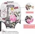 thumbnail image 2 of Luggage Cover Approved Travel Suitcase Protector Eiffel Tower Elastic Washable Baggage Covers for 21-24 inch Luggage (M), 2 of 6