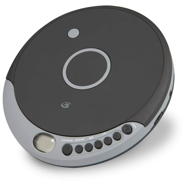 GPX Portable CD Player, Plays MP3 CDs and CD-R/RW, Anti-Skip, USB