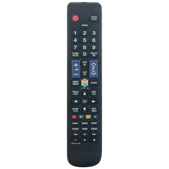 BN59-01198C Replaced remote control for Samsung TV UA40J5500AW UA40J5500AWXXY UA32J5500AW
