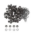 thumbnail image 1 of Kit de 100 Ojales Unique Bargains Ojales 3mm 0.12 Herramienta Oscuro Gris, 1 of 7