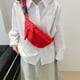 thumbnail image 3 of Bolso bandolera informal sencillo para mujer, bolso de pecho cruzado, bolso informal para mujer, nuevo estilo de primavera 2025, bolso de cintura deportivo de nicho., 3 of 5