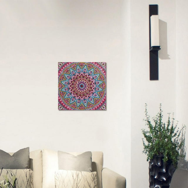 Pintura De Diamantes, Resina + Piedra De Cristal Operación Simple Pintura De Diamantes 5D, Decorar Para El Hogar OTVIAP Full Drill Diamond Painting
