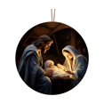 thumbnail image 1 of Colgante de árbol de Navidad 2023, colgante de ventana de Navidad, decoración de Pascua Jesús Estilo B, 1 of 9