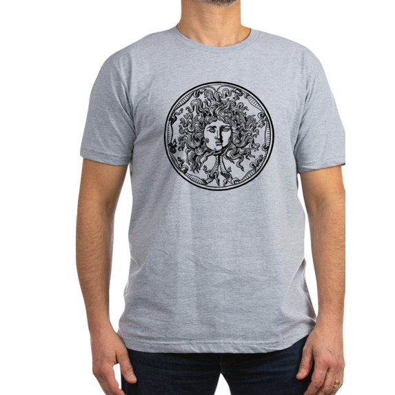 CafePress - Medusa Men's Fitted T Shirt (Dark) - Men's Fitted T-Shirt