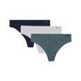 thumbnail image 1 of Tanga Under Armour UA PURE STRETCH NO SHOW, paquete de 3, 1 of 3