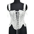 thumbnail image 2 of TAIAOJING Band Fishbone Jacquard Petal Corset Shapewear Waist Bodice, 2 of 7