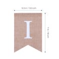 thumbnail image 2 of GOOHOCHY Banderines familiares TINKSKY de 2,5 m, de arpillera, para decoración del hogar, fiestas familiares, 2 of 2
