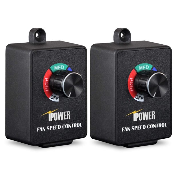 iPower 350W,Exhaust Fan Variable High Speed Controller Adjuster For