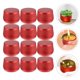thumbnail image 4 of Lata de almacenamiento de té, caja de almacenamiento de dulces, velas redondas, bote de joyería con cuentas artesanales, 12 Uds., 4 of 5