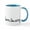 White/Blue Inside, variant on CafePress - Born To Sing Mug - 11 oz Ceramic Mug - Novelty Coffee Tea Cup