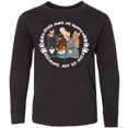 thumbnail image 3 of Inktastic Dogs Make Me Happy, Hoomans Not So Much-cute Dog Family Long Sleeve Youth T-Shirt, 3 of 5