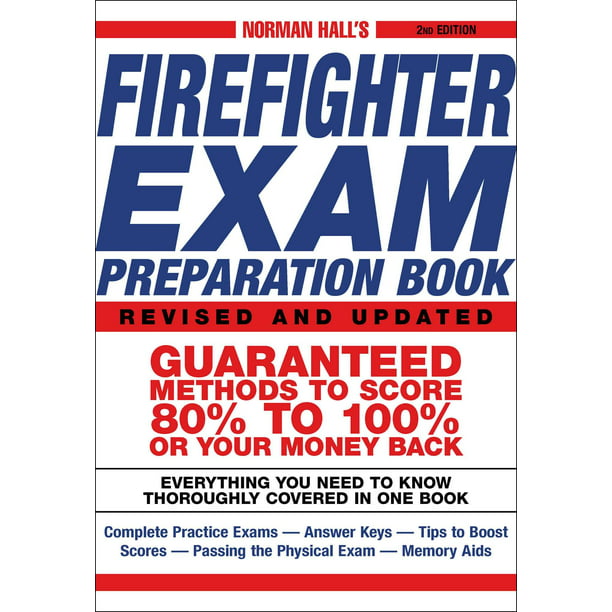 Norman Hall S Firefighter Exam Preparation Book Walmart Com