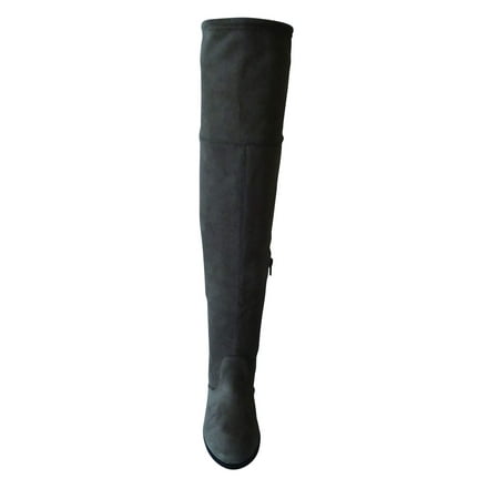 time and tru knee high heeled boot