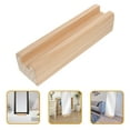 thumbnail image 1 of HAMPPLIES Floor Standing Mirror Base 1Set Rectangular Shape Wooden Material for Home and Office Use, 1 of 6