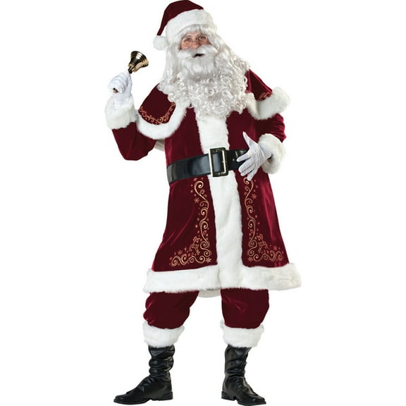 Incharacter Jolly Ol' St Nick Costume Adult Medium Male