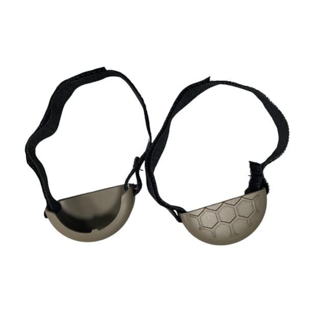 Cubrezapatos para niños Cubrezapatos portátil con correa Puntera protectora Gris