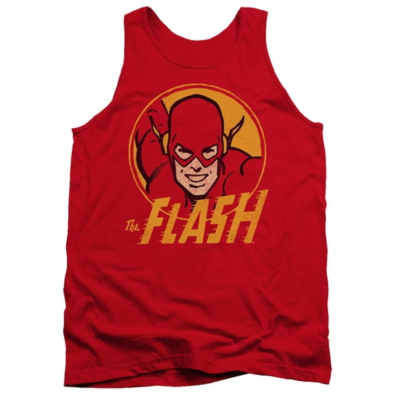 DC Comics Flash Flash Circle Adult Tank Top